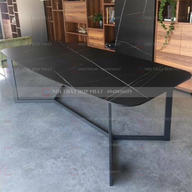 Bàn Họp Chân Sắt BHCS006
